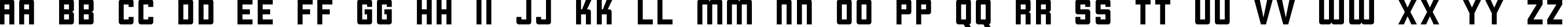 Пример написания английского алфавита шрифтом Cornerstone