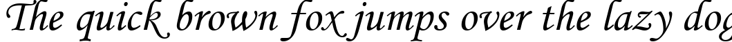 Пример написания шрифтом Cyr текста на английском