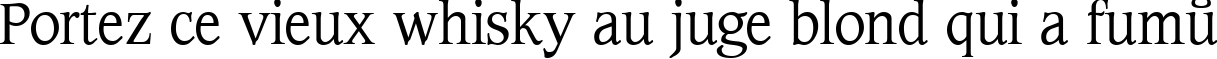 Пример написания шрифтом Cotlin текста на французском