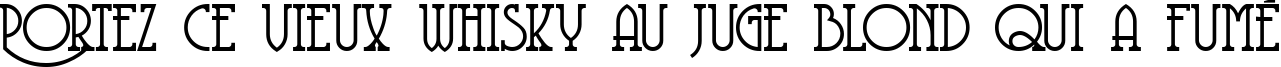 Пример написания шрифтом Coventry Garden текста на французском