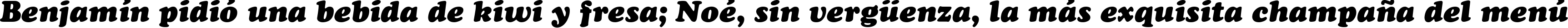 Пример написания шрифтом Cupertino Italic:001.003 текста на испанском
