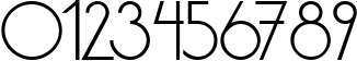 Пример написания цифр шрифтом cyr_DS Standart