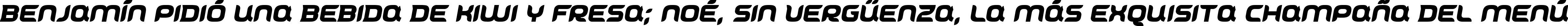 Пример написания шрифтом Cyrivendell by Ivan Apostolski текста на испанском