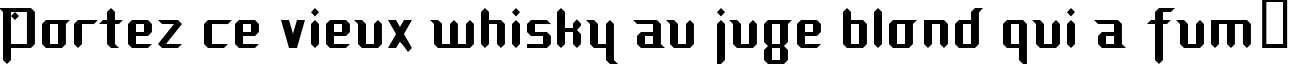 Пример написания шрифтом Diamond Fantasy Normal текста на французском