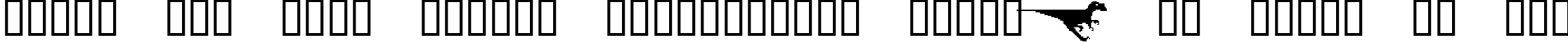 Пример написания шрифтом DinosoType текста на русском