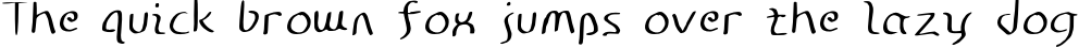 Пример написания шрифтом Grudge Stroked (Apple) текста на английском