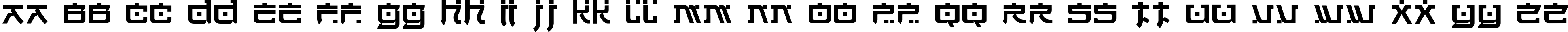Пример написания английского алфавита шрифтом DSJapanCyr  Normal
