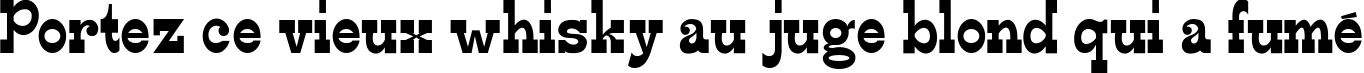 Пример написания шрифтом Edmunds текста на французском