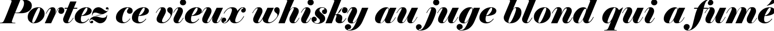 Пример написания шрифтом Elephant Italic текста на французском