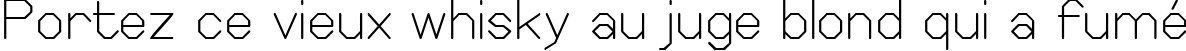 Пример написания шрифтом Elgethy Square текста на французском