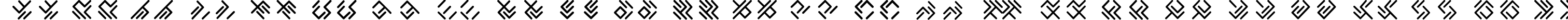 Пример написания английского алфавита шрифтом EPTA GLYPHS