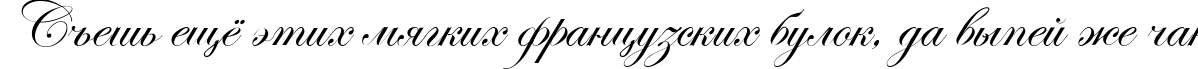 Пример написания шрифтом Esenin script Two текста на русском