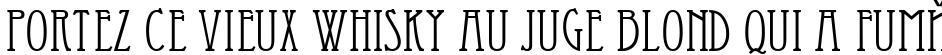 Пример написания шрифтом EsseDiai текста на французском