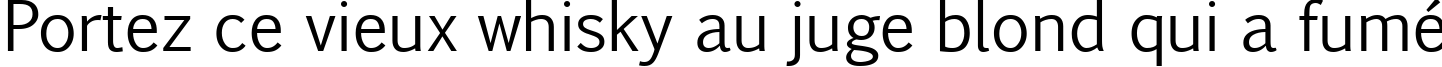 Пример написания шрифтом Euphemia текста на французском