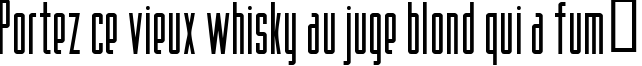 Пример написания шрифтом Fake Plastic текста на французском