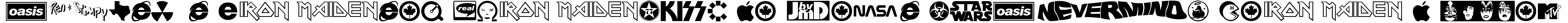 Пример написания шрифтом Famous Logos текста на французском