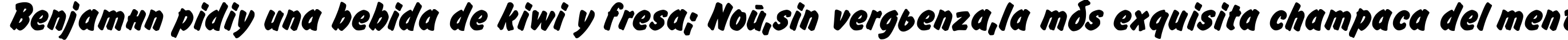 Пример написания шрифтом FlashRomanBold_DG текста на испанском
