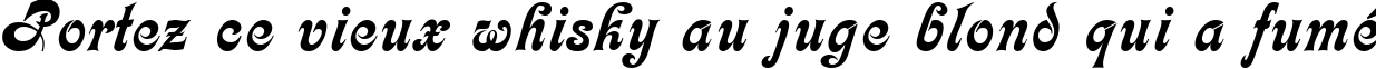 Пример написания шрифтом Fleetwood Regular текста на французском