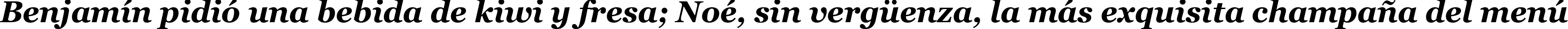 Пример написания шрифтом font278 текста на испанском