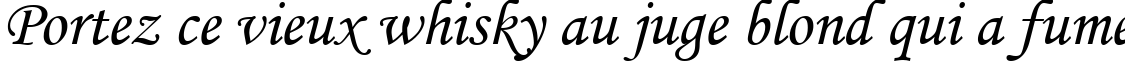 Пример написания шрифтом font353 текста на французском