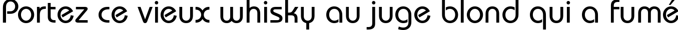 Пример написания шрифтом font54 текста на французском