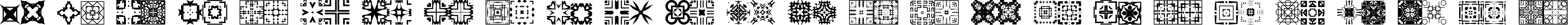Пример написания английского алфавита шрифтом FontCo Designs 1
