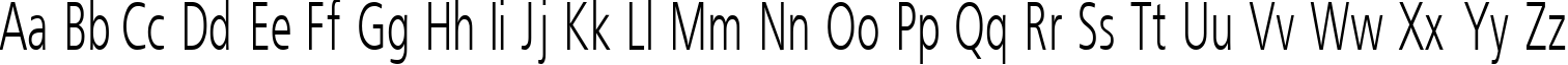 Пример написания английского алфавита шрифтом FreeSet_60n
