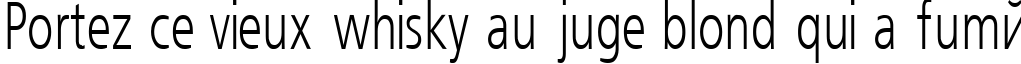 Пример написания шрифтом FreeSet70H текста на французском