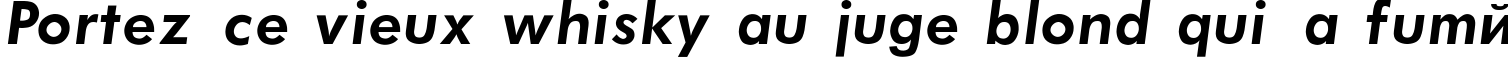 Пример написания шрифтом Futura_Book-Bold-Italic текста на французском
