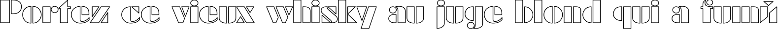 Пример написания шрифтом FuturaEugenia Ho текста на французском