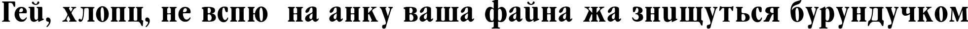 Пример написания шрифтом Garamond_Condenced-Bold текста на украинском