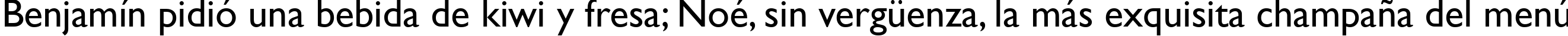 Пример написания шрифтом Gill Sans MT текста на испанском Пример написания шрифтом Gill Sans MT текста на испанском