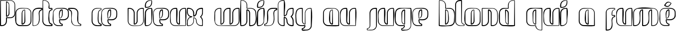 Пример написания шрифтом glide sketch sketch текста на французском
