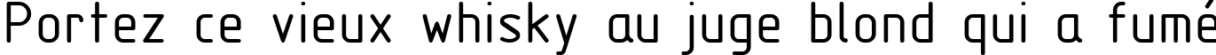 Пример написания шрифтом GOST Type BU текста на французском