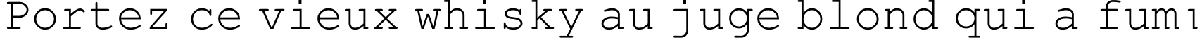 Пример написания шрифтом HellasCour текста на французском