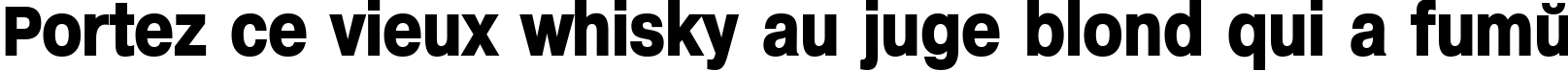 Пример написания шрифтом Helvetica Headlines текста на французском