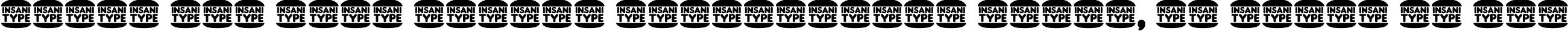 Пример написания шрифтом Insaniburger текста на русском