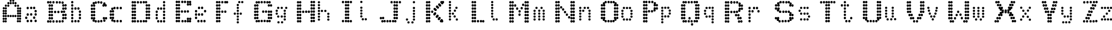 Пример написания английского алфавита шрифтом J_EKR_B
