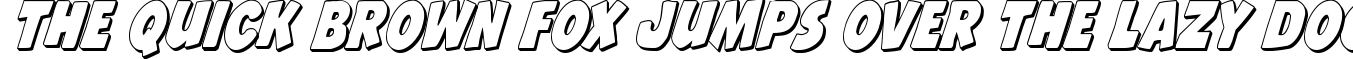 Пример написания шрифтом Condensed текста на английском