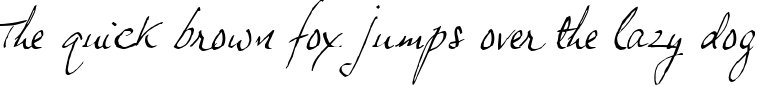 Пример написания шрифтом Slanted текста на английском