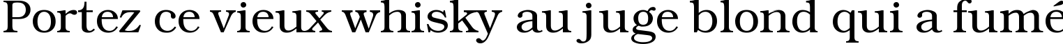 Пример написания шрифтом KacstArt текста на французском