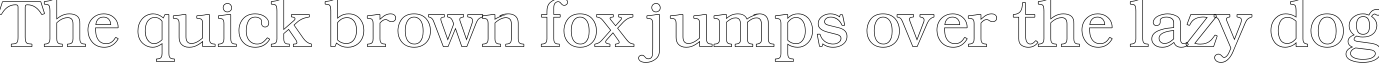 Пример написания шрифтом KacstTitleL текста на английском