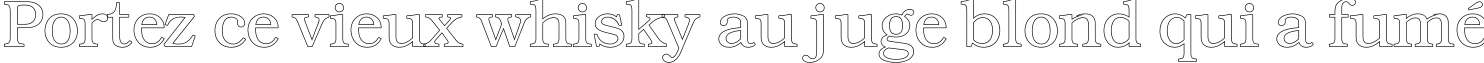 Пример написания шрифтом KacstTitleL текста на французском