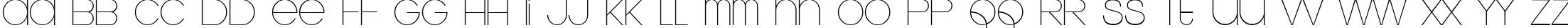 Пример написания английского алфавита шрифтом Kravitz