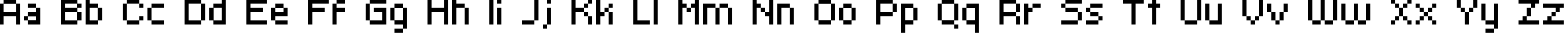 Пример написания английского алфавита шрифтом kroeger 06_55