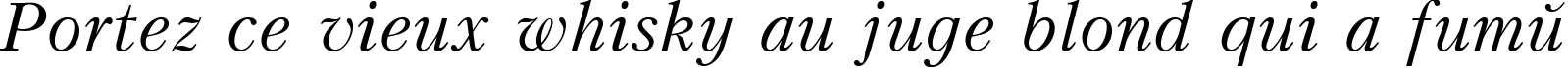 Пример написания шрифтом Kudrashov Italic:001.001 текста на французском