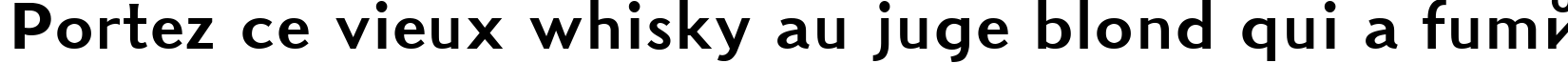 Пример написания шрифтом Kudrashov SansSerif Plain:001.001 текста на французском