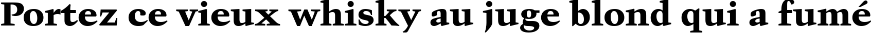 Пример написания шрифтом Kuenstler 480 Black BT текста на французском