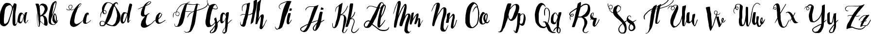 Пример написания английского алфавита шрифтом LaserMetal