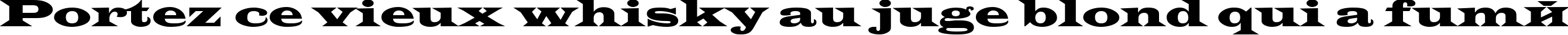 Пример написания шрифтом LatinWide NormalA текста на французском